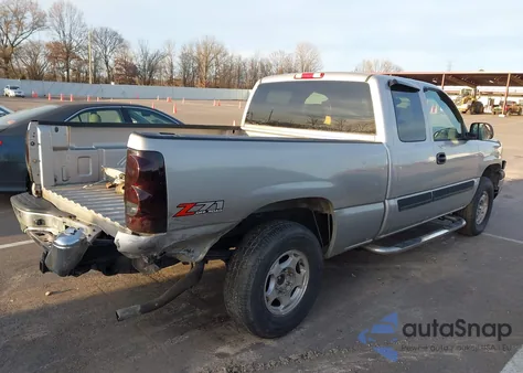 2004 Chevrolet Silverado 1500 Z71 from USA, damaged, VIN 2GCEK19T441195114